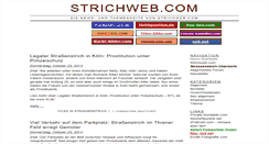 Desktop Screenshot of news.strichweb.com